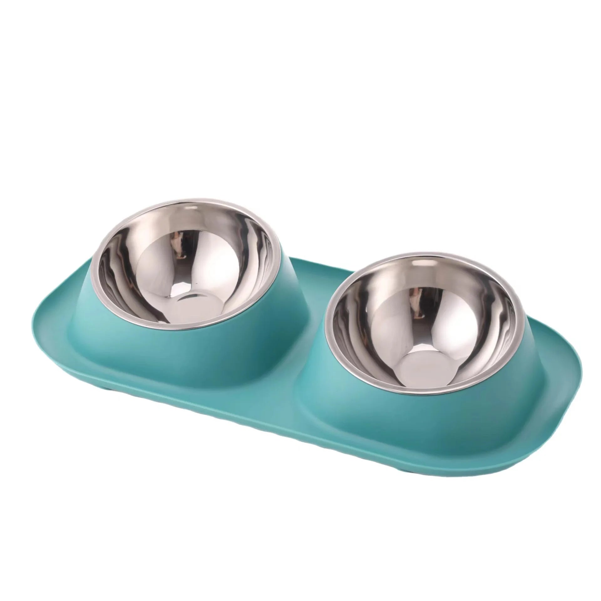 Elevated Double Pet Feeding Station