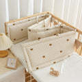 Soft Cotton Baby Crib Bumper Protector