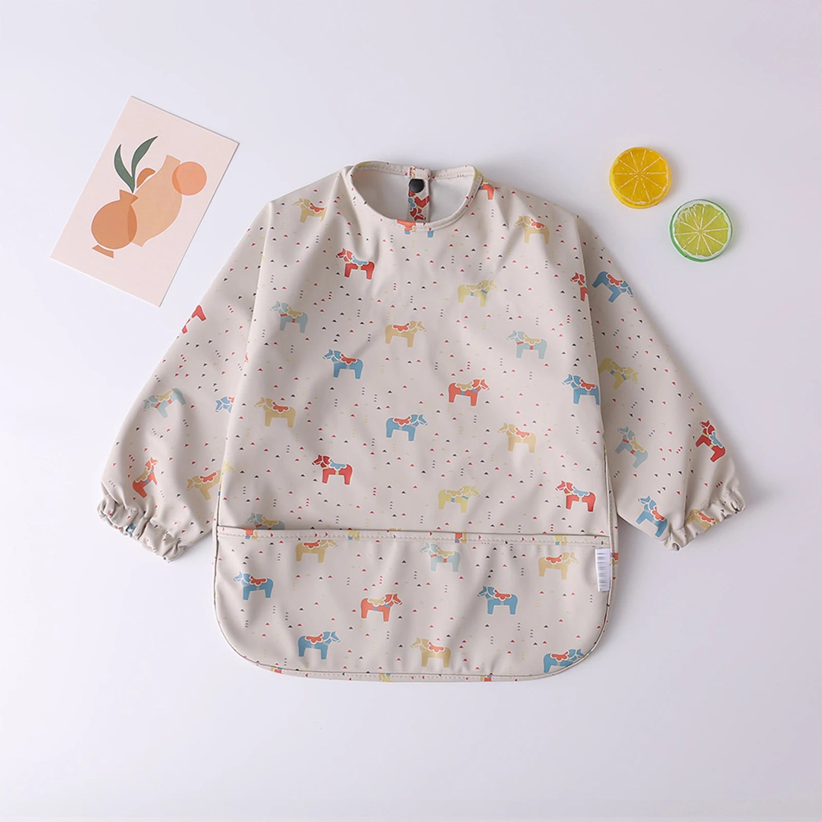 Waterproof Long Sleeve Feeding Bib