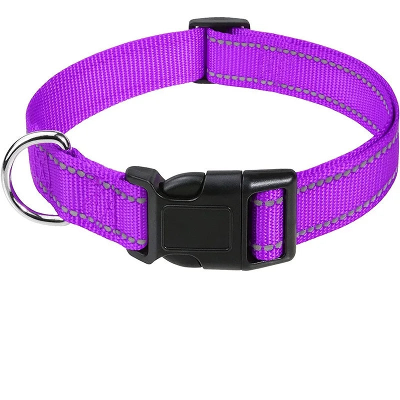 Reflective Adjustable Dog Collar