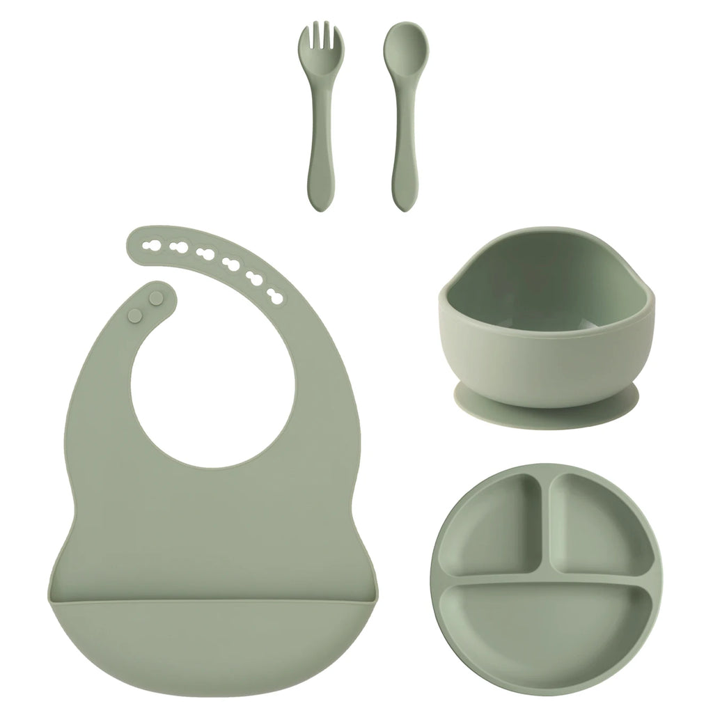 Silicone Mealtime Essentials Set