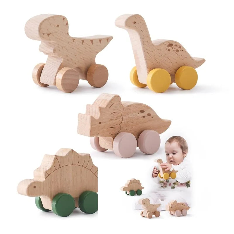 Woodland Dino Rolling Toy