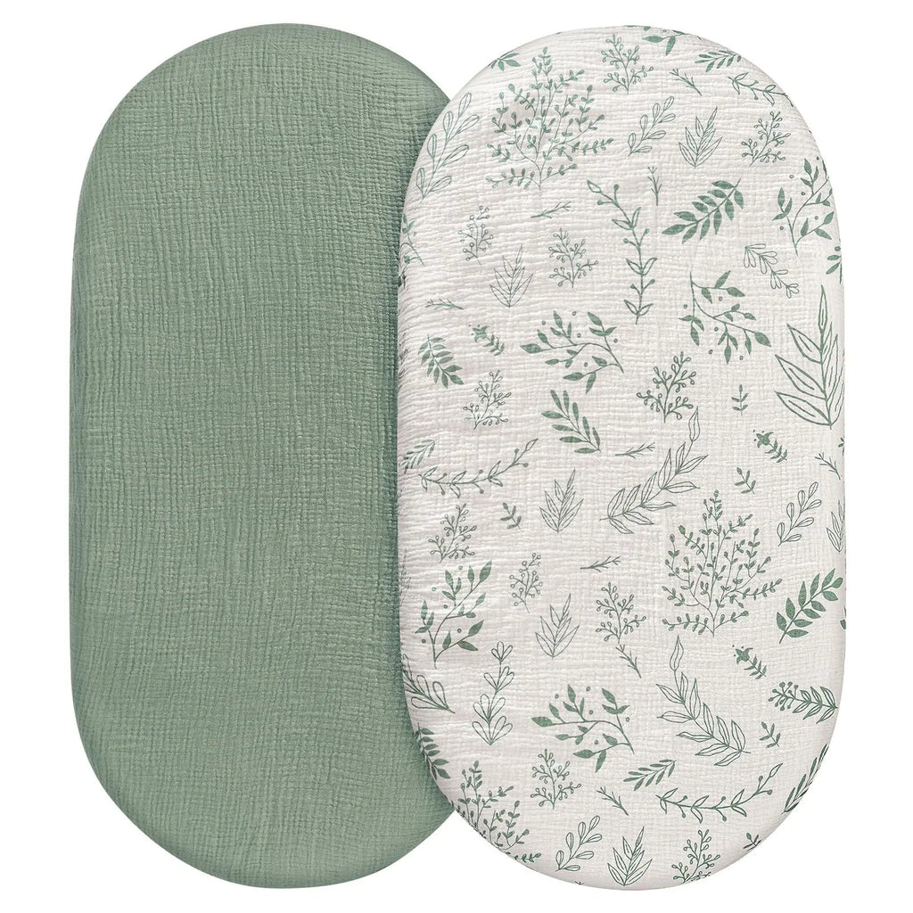 Muslin Fitted Bassinet Sheets