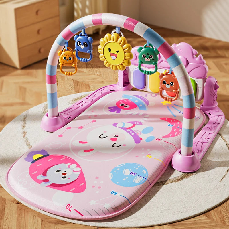 Baby Activity Play Mat & Piano Gym