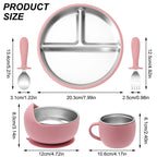 Stainless Steel Baby Feeding Set