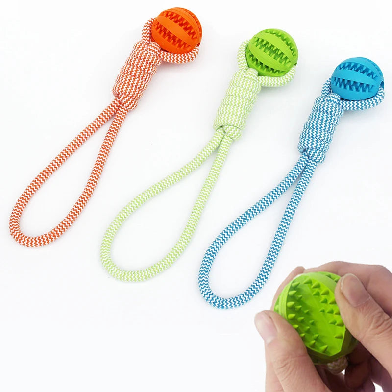 Rope Ball Dental Dog Toy