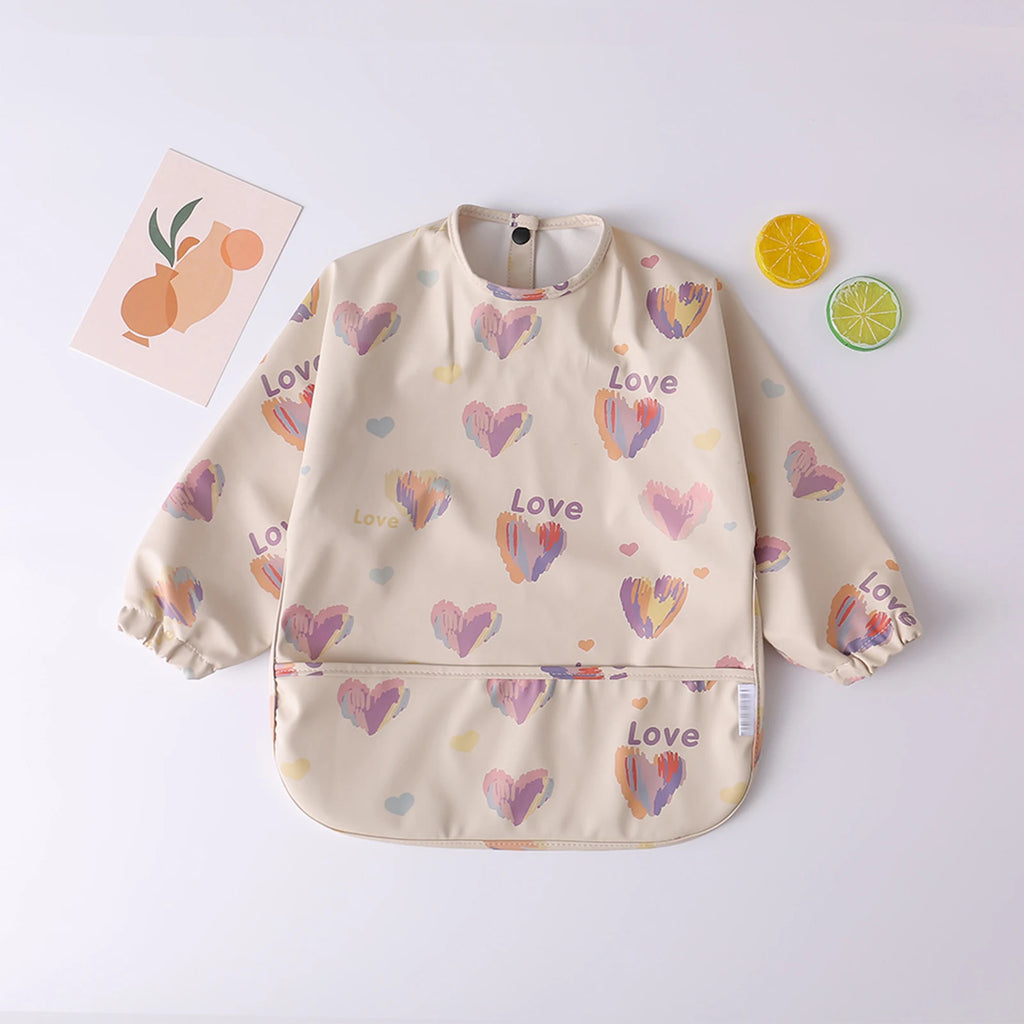 Waterproof Long Sleeve Feeding Bib