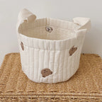 Embroidered Nursery Storage Basket
