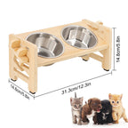 Elevated Comfort Pet Bowl Set