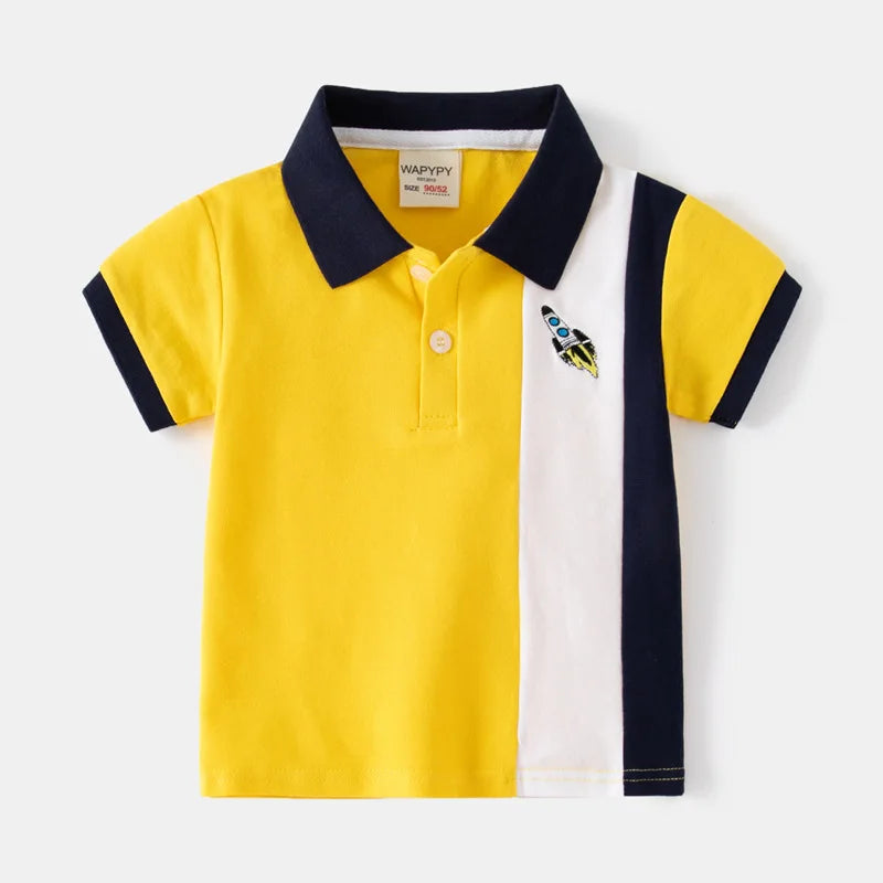 Boys Cotton Polo Shirt