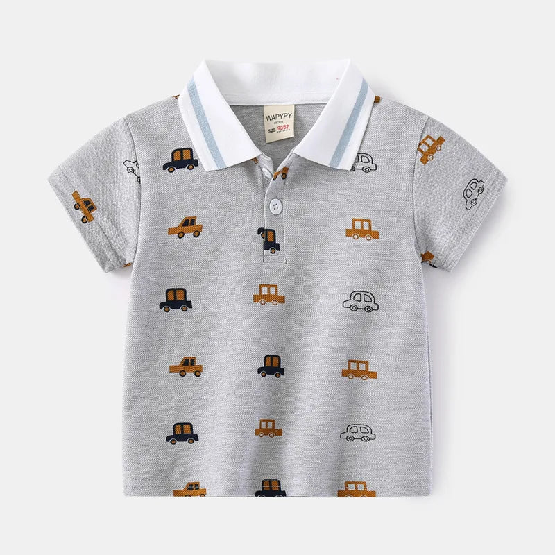 Boys Cotton Polo Shirt