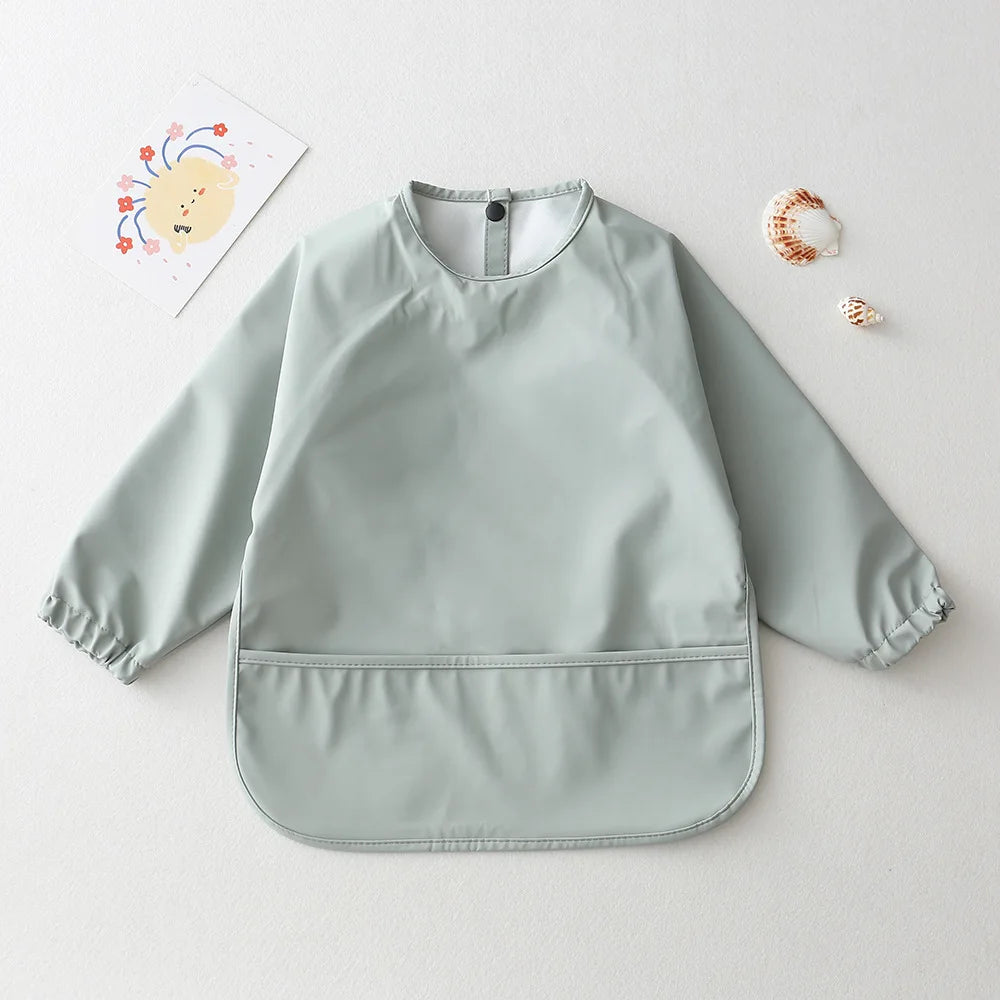 Waterproof Long Sleeve Feeding Bib
