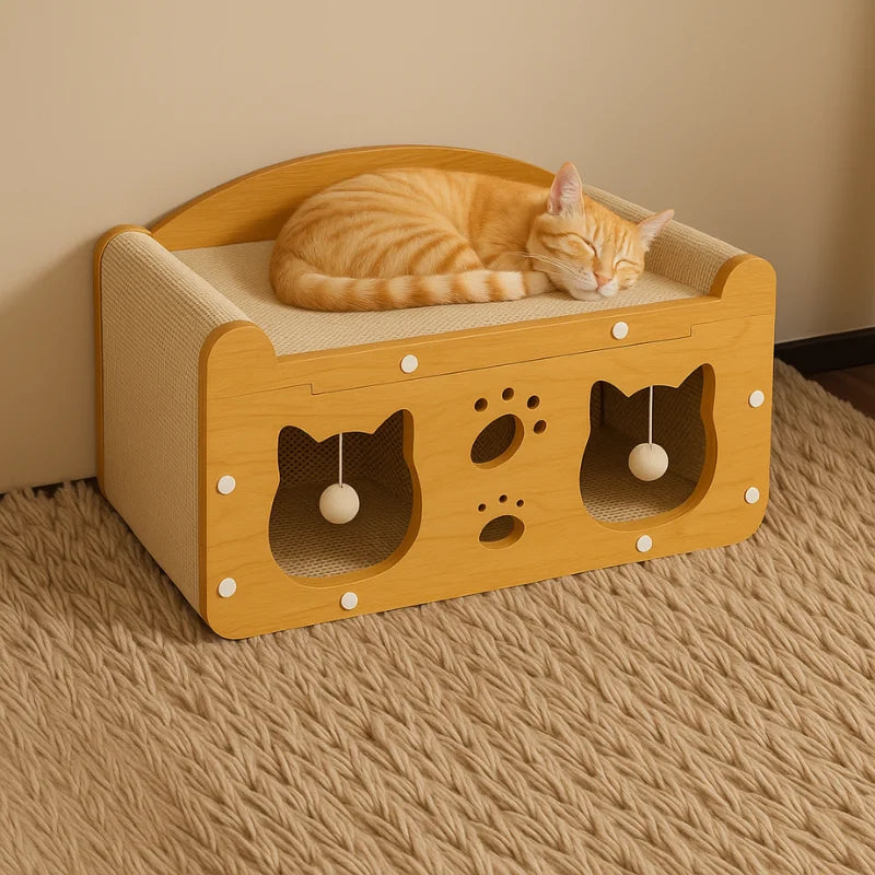 WhiskerHide Scratch Lounge