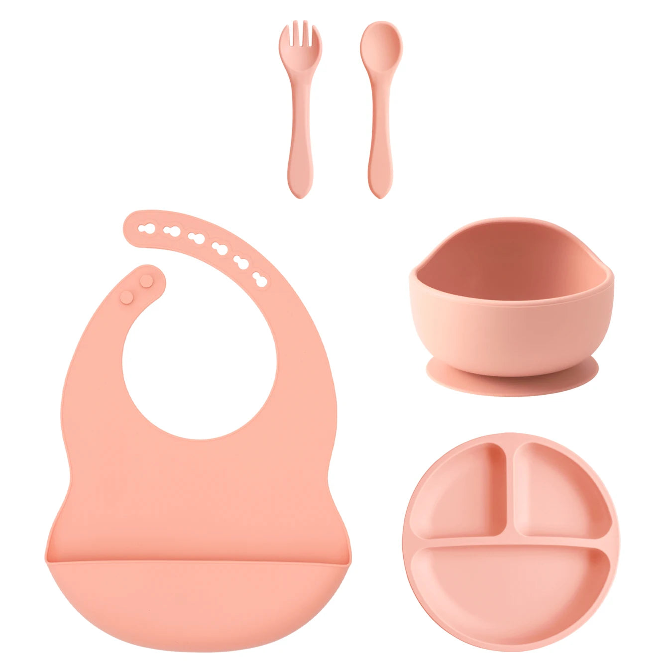 Silicone Mealtime Essentials Set