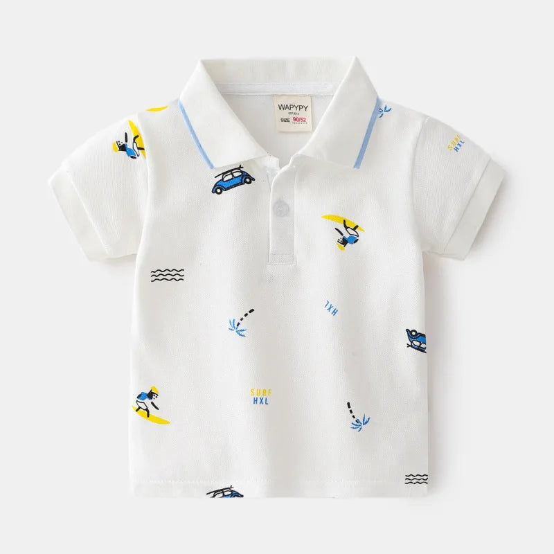 Boys Cotton Polo Shirt