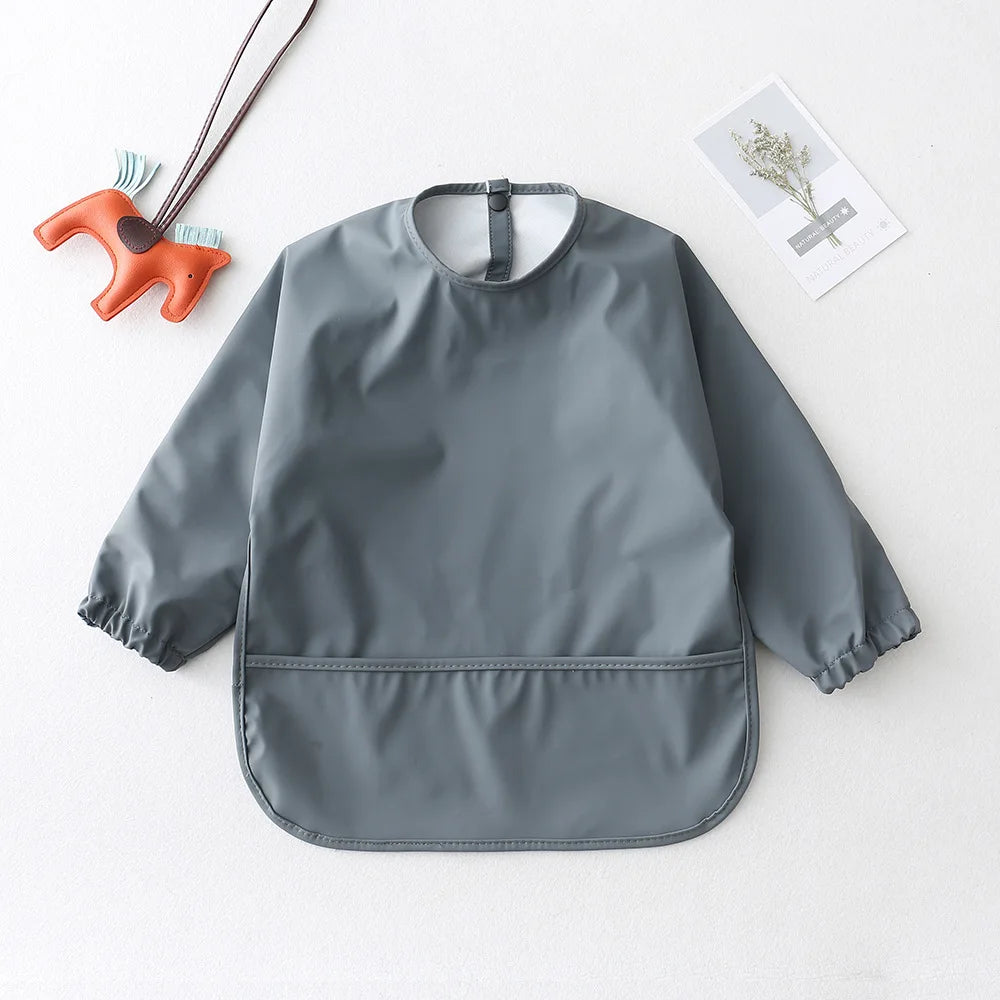 Waterproof Long Sleeve Feeding Bib