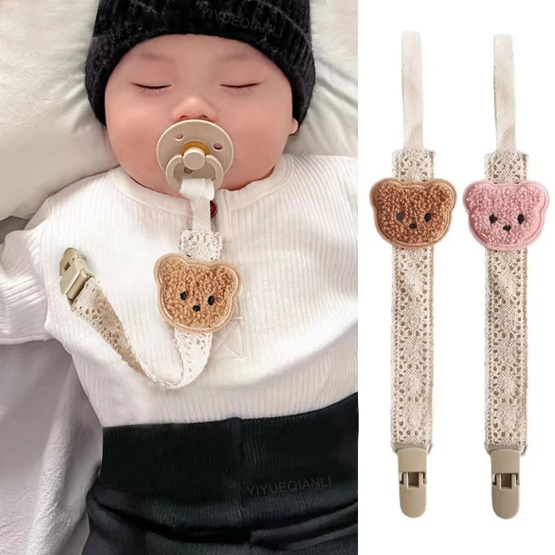 Bear Pacifier Clip