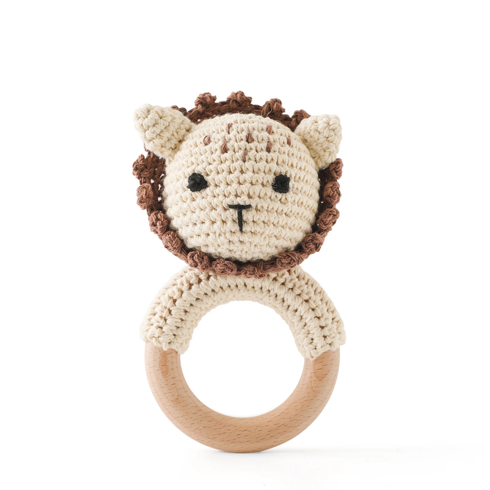 CozyBear Crochet Rattle