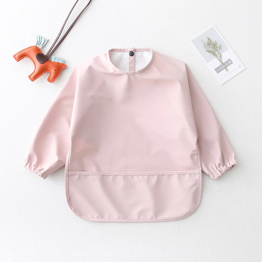 Waterproof Long Sleeve Feeding Bib