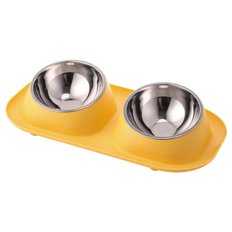 Elevated Double Pet Feeding Station