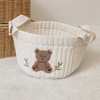 Embroidered Nursery Storage Basket