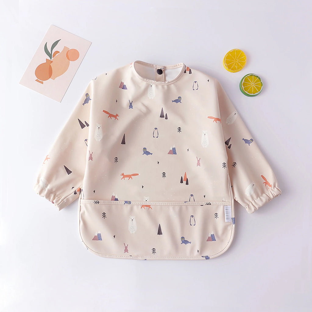 Waterproof Long Sleeve Feeding Bib