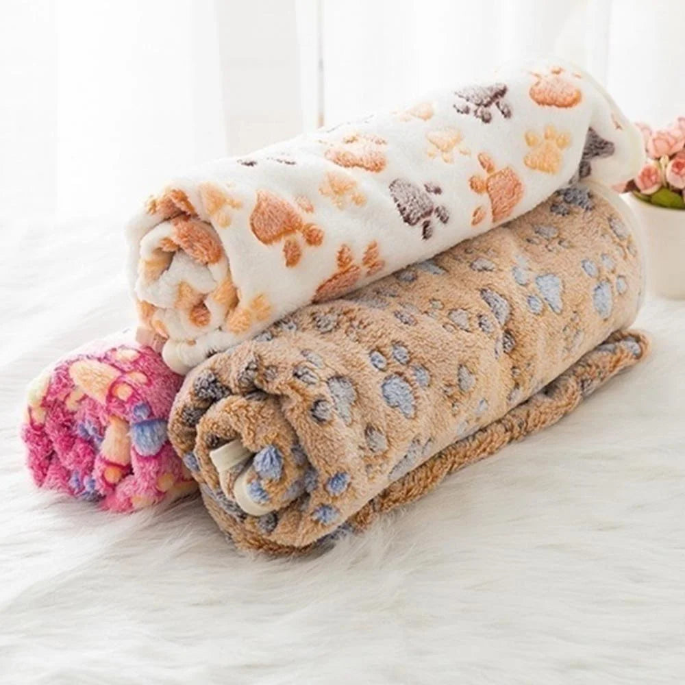 SnugglePaws Plush Pet Blanket