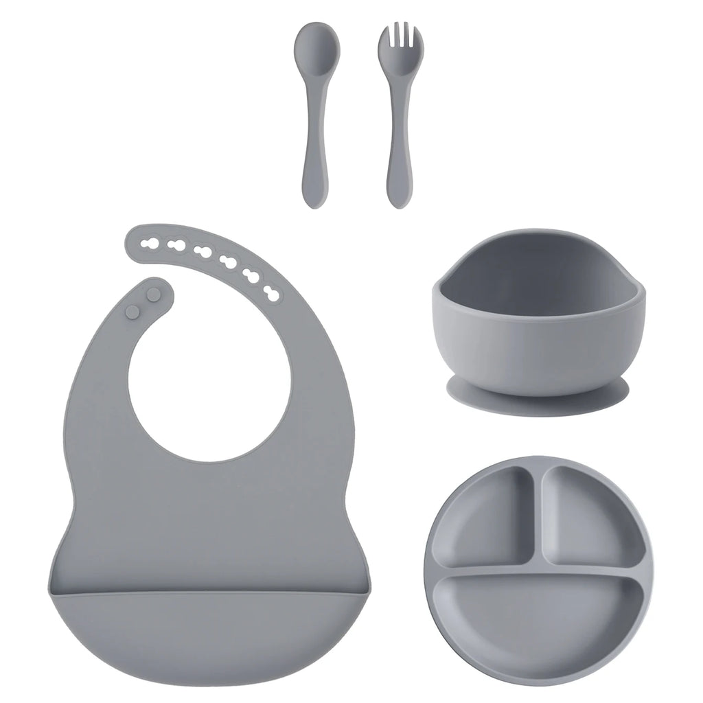 Silicone Mealtime Essentials Set