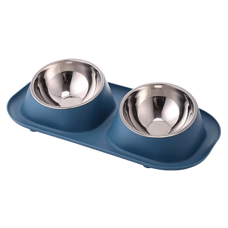 Elevated Double Pet Feeding Station