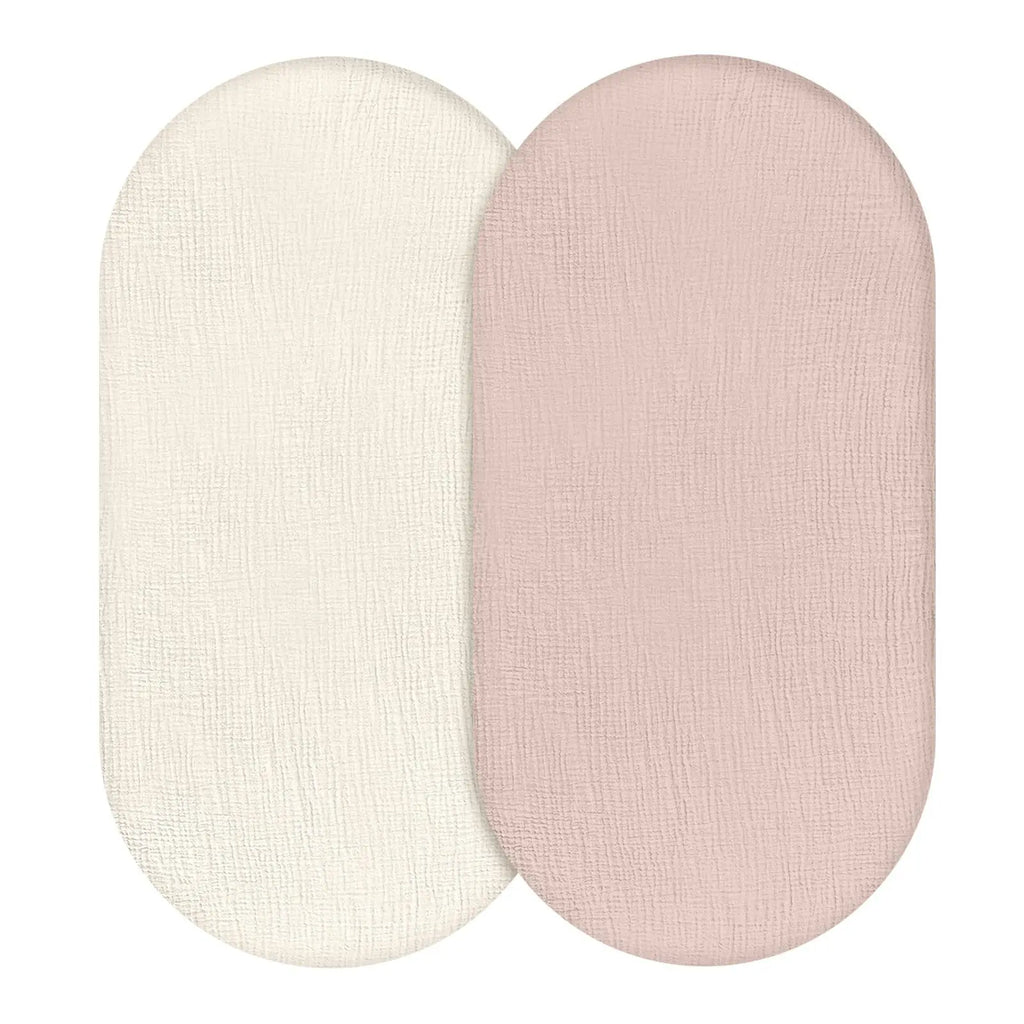 Muslin Fitted Bassinet Sheets