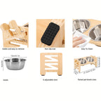 Elevated Comfort Pet Bowl Set