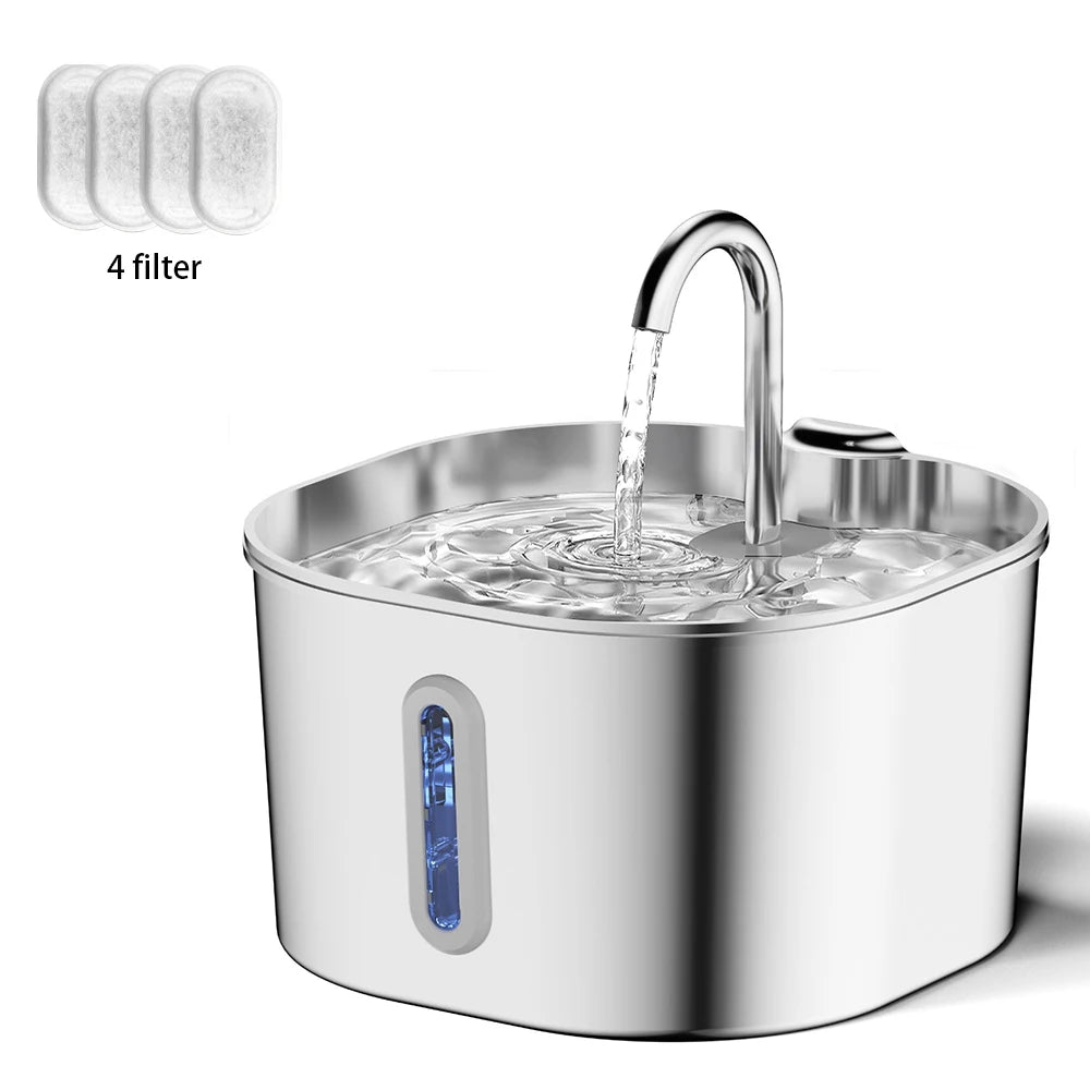 Stainless Steel Pet Water Fountain