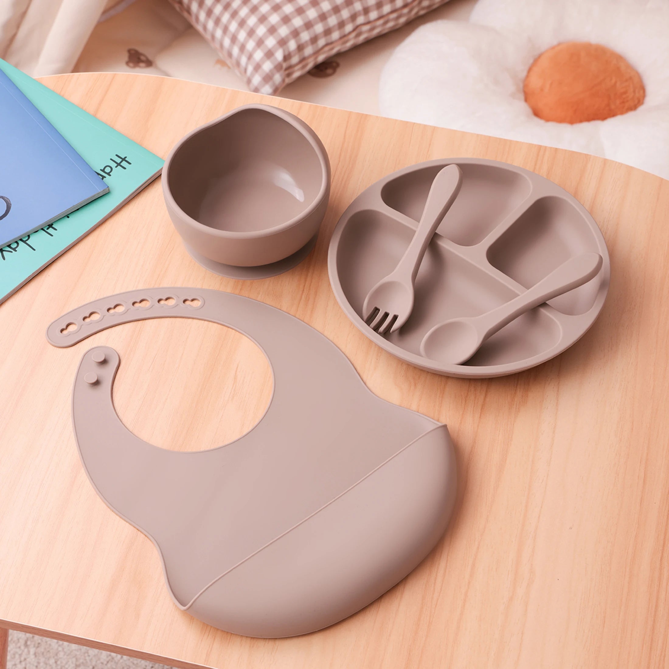 Silicone Mealtime Essentials Set
