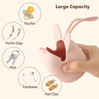 Baby Silicone Pacifier Holder Case