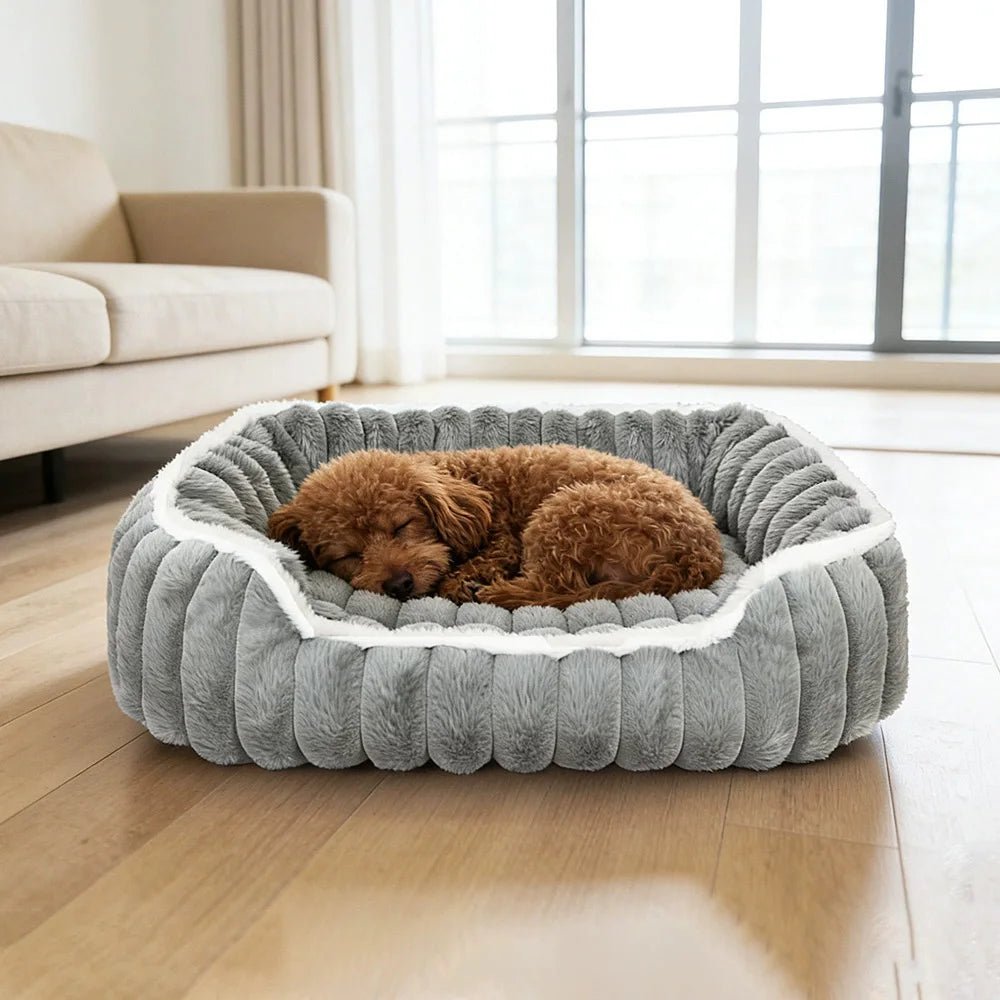 Plush Orthopedic Pet Bed