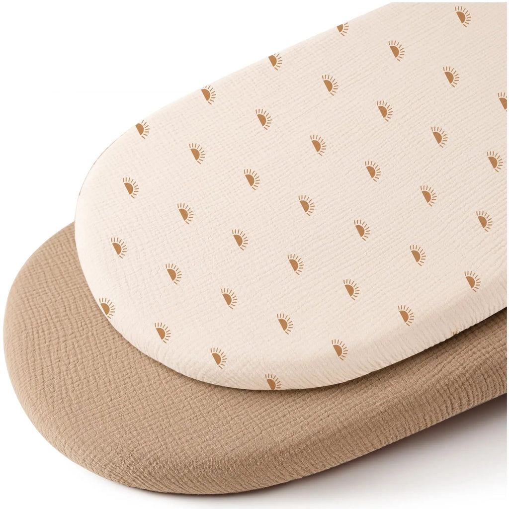 Muslin Fitted Bassinet Sheets