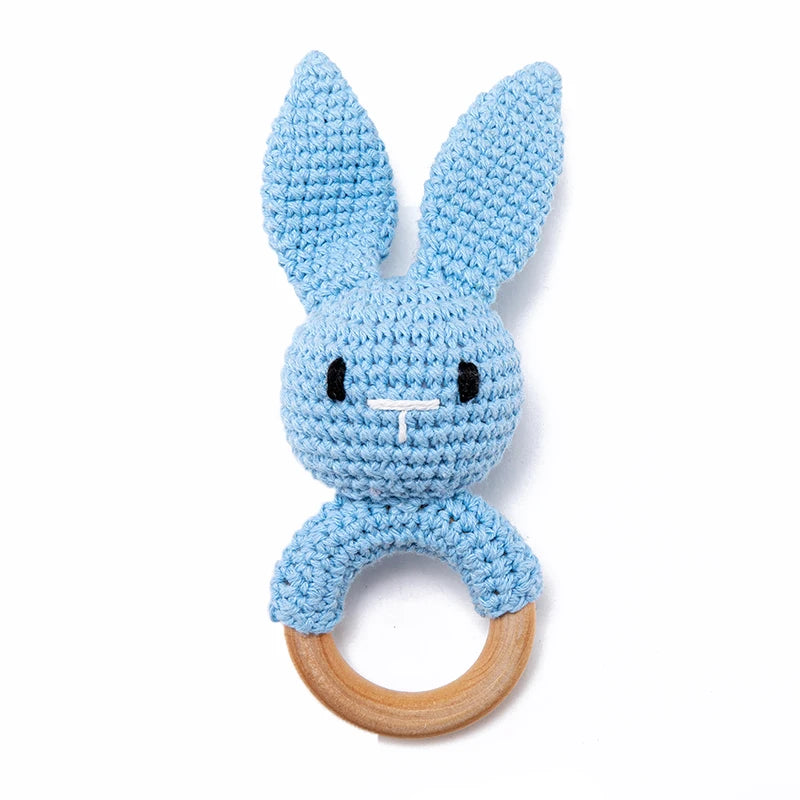 CozyBear Crochet Rattle
