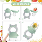 FreshFruit Silicone Feeder Set