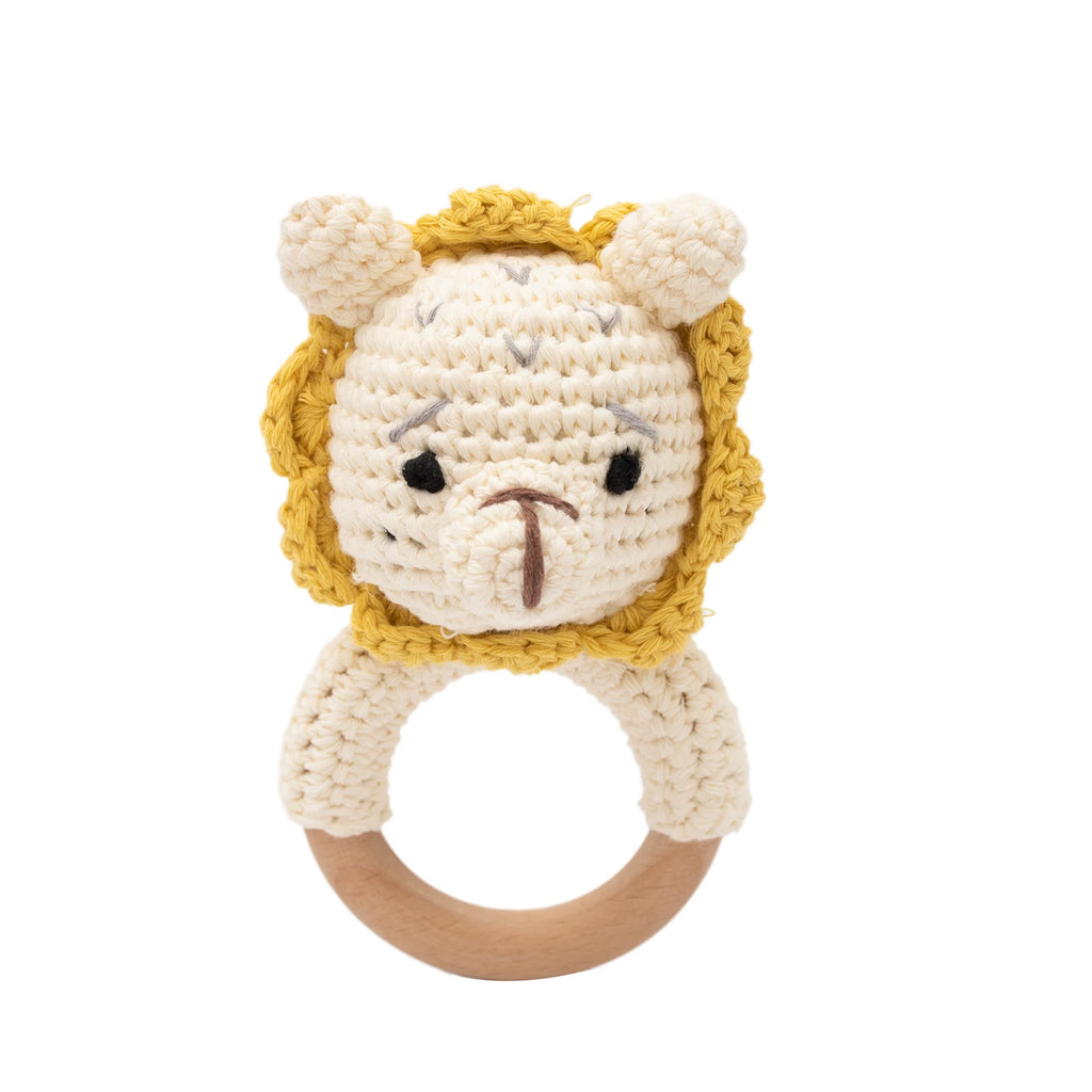 CozyBear Crochet Rattle
