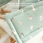 Soft Cotton Baby Crib Bumper Protector